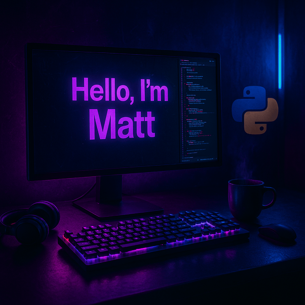 Hello I'm Matt